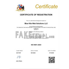 Chile fake business registration certificate Word and PDF template