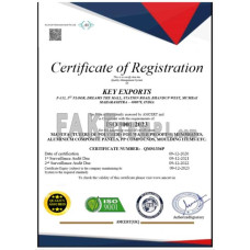 India Key Export fake business registration certificate Word and PDF template