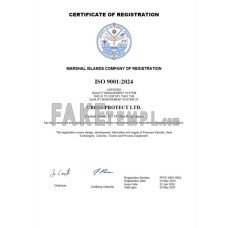 Marshall Islands fake business registration certificate Word and PDF template