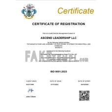 Seychelles fake business registration certificate Word and PDF template