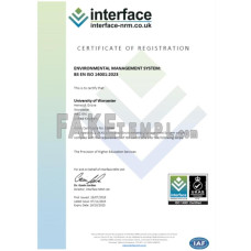 UK Interface fake business registration certificate Word and PDF template