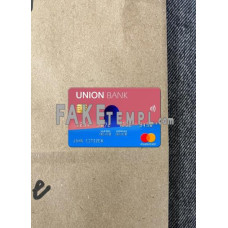 Albania Union Bank fake mastercard  photolook photoshop template PSD