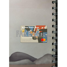 Algeria Algérie Poste Bank fake mastercard  photolook photoshop template PSD