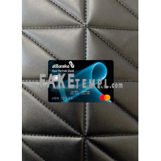 Algeria Banque AlBaraka Algérie fake mastercard  photolook photoshop template PSD