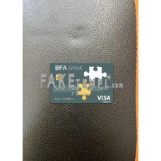 Angola Banco de Fomento fake Visa photolook photoshop template PSD