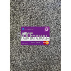 Angola Bank Economio fake Mastercard photolook template PSD, scan and photo-realistic look