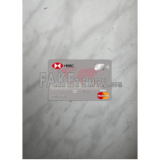 Australia HSBC Bank fake Mastercard photolook template PSD, scan and photo-realistic look