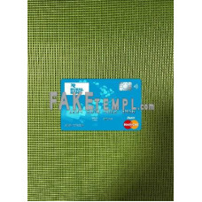 Australia Rural Bank fake Mastercard photolook template PSD, scan and photo-realistic look