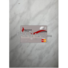 Austria Bawag PSK Bank fake Mastercard photolook template PSD, scan and photo-realistic look