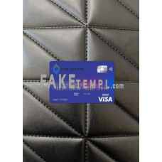 Azerbaijan Amrahbank fake Visa photolook photoshop template PSD