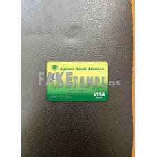 Bangladesh Agrani Bank fake Visa photolook photoshop template PSD