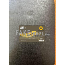 Belize Commerzbank fake Visa photolook photoshop template PSD