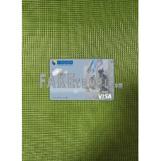 Bosnia and Herzegovina Central Bank fake Visa photolook photoshop template PSD