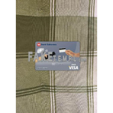 Botswana Bank Gaborone fake Visa photolook photoshop template PSD