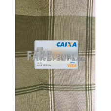 Brazil Caixa Bank fake Visa photolook photoshop template PSD