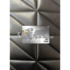 Cambodia Union Commercial Bank fake Visa photolook photoshop template PSD