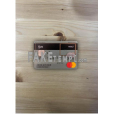 Germany N26 Bank fake Mastercard photolook template PSD, scan and photo-realistic look