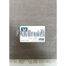 Germany Volksbank Jever Bank fake Visa classic photolook template PSD, scan and photo-realistic look