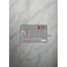 Hawaii National Bank fake Visa card photolook template PSD