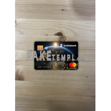 Hong Kong Scotiabank fake Mastercard card photolook template PSD