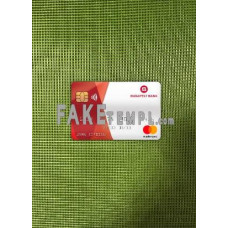 Hungary Budapest bank fake Mastercard card photolook template PSD