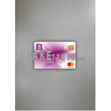 Ireland AIB bank fake Mastercard card photolook template PSD