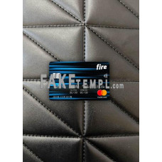 Ireland Fire Financial Services Limited the Observatory bank fake Mastercard card photolook template PSD