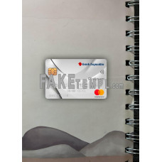 Israel Bank Hapoalim fake Mastercard platinium card photolook template PSD