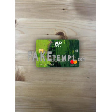 Japan Post bank fake Mastercard card photolook template PSD