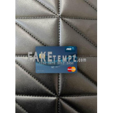 Kiribati ANZ Bank fake Mastercard card photolook template PSD