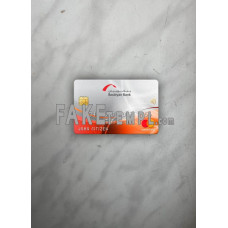 Kuwait Boubyan bank fake Mastercard card photolook template PSD