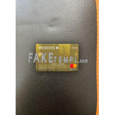 Kuwait Commercial bank fake Mastercard card photolook template PSD