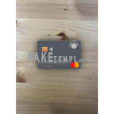 Nauru Bank of Nauru fake Mastercard card photolook template PSD