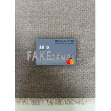 New Zealand Heartland Bank fake Mastercard photolook template PSD, scan and photo-realistic look