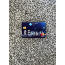 Nigeria Keystone Bank fake Mastercard photolook template PSD, scan and photo-realistic look