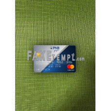 Philippines National Bank (PNB) fake Mastercard photolook template PSD, scan and photo-realistic look