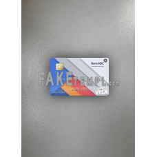 Tanzania BancABC fake Mastercard photolook template PSD, scan and photo-realistic look