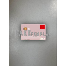 Thailand Bangkok bank fake Mastercard photolook template PSD, scan and photo-realistic look