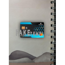 USA Sutton bank fake Mastercard photolook template PSD, scan and photo-realistic look