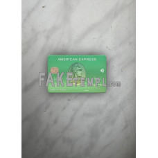 USA Waste Management bank fake AMEX card photolook template PSD, scan and photo-realistic look