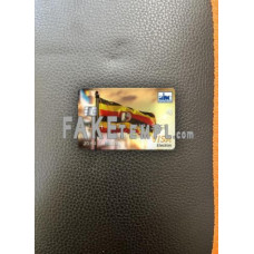 Uganda ABC Bank of Uganda fake Visa electron photolook template PSD, scan and photo-realistic look