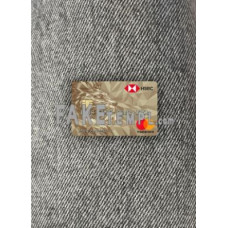 United Kingdom HSBC fake Mastercard credit  card photolook template PSD, scan and photo-realistic look