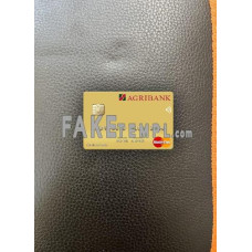 Vietnam Agribank fake Mastercard photolook template PSD, scan and photo-realistic look