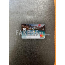 Vietnam HSBC bank fake Mastercard photolook template PSD, scan and photo-realistic look