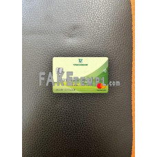 Vietnam Vietcombank fake Mastercard photolook template PSD, scan and photo-realistic look