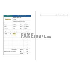 IT Consulting fake Invoice Word and PDF template