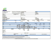 USA ADM fake food processing company Word and PDF template