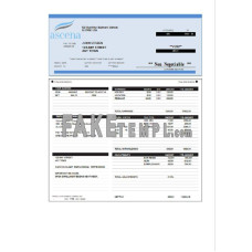 USA retail group company fake employee sheet  Word and PDF template